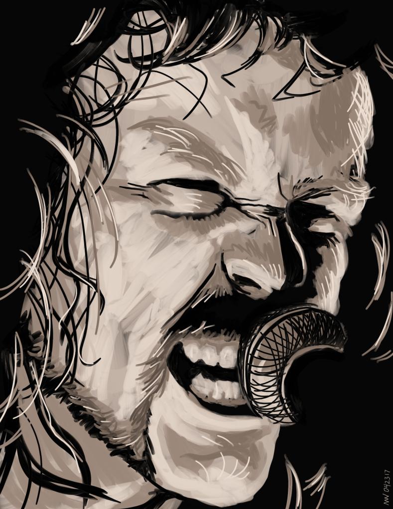 James Hetfield Metallica Music Art