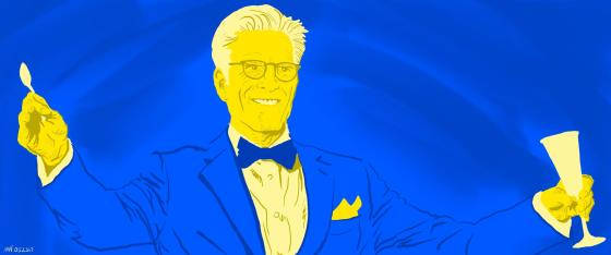 Michael The Good Place Portrait Art
