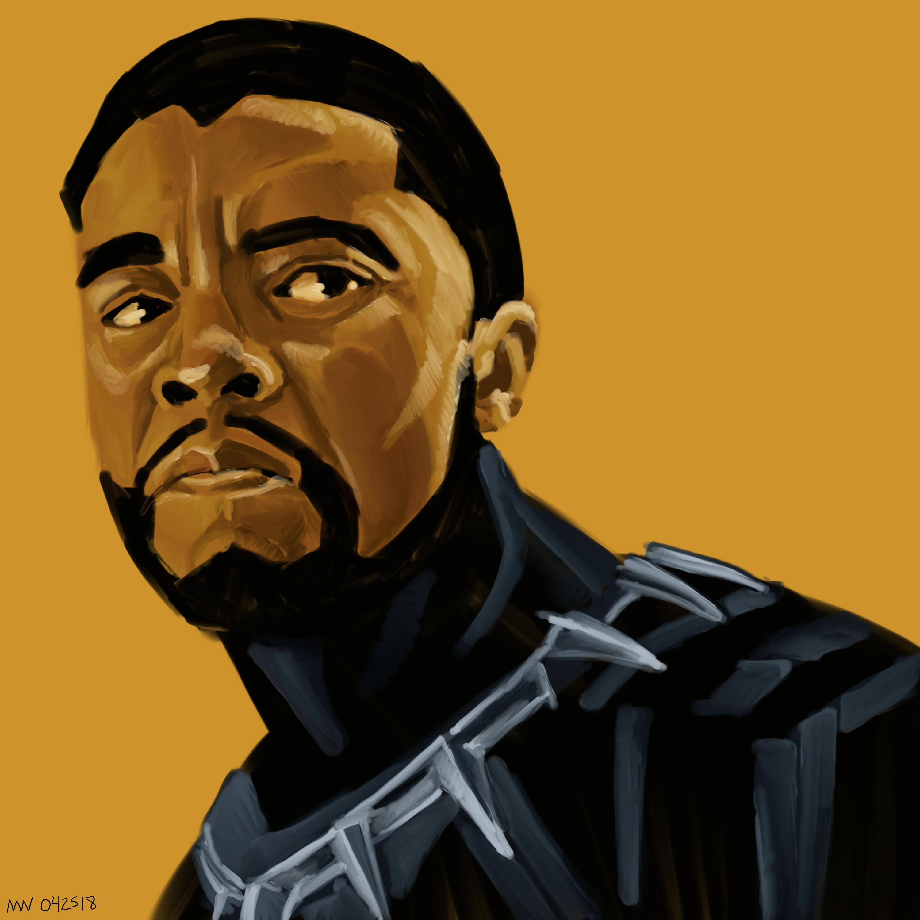 Black Panther Chadwick Boseman